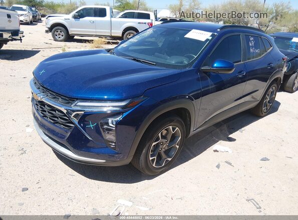 KL77LHE27RC041474 2024 CHEVROLET TRAX Blue Przód lewy