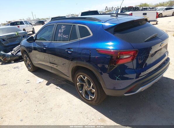 KL77LHE27RC041474 2024 CHEVROLET TRAX Blue Tył lewy