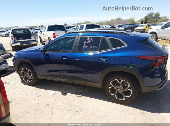 KL77LHE27RC041474 2024 CHEVROLET TRAX Blue Widok wnętrza z tyłu