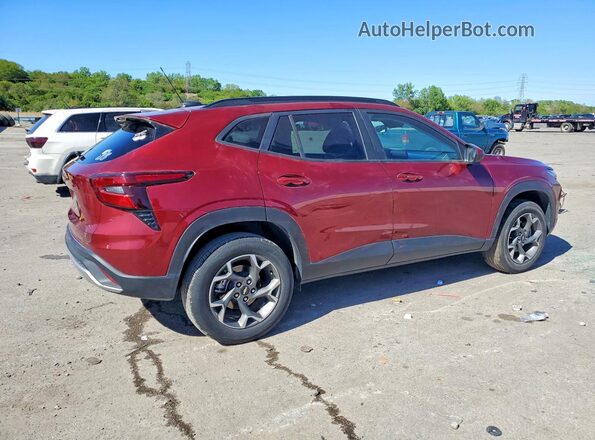 KL77LHE27RC162442 2024 CHEVROLET TRAX Maroon 