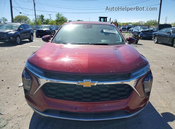 KL77LHE27RC162442 2024 CHEVROLET TRAX Maroon 