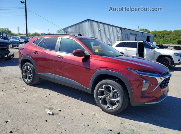 KL77LHE27RC162442 2024 CHEVROLET TRAX Maroon 