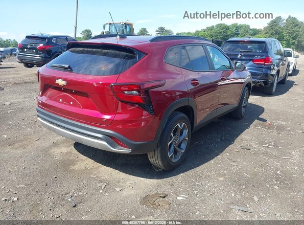 KL77LHE28RC039152 2024 CHEVROLET TRAX Red Rear right