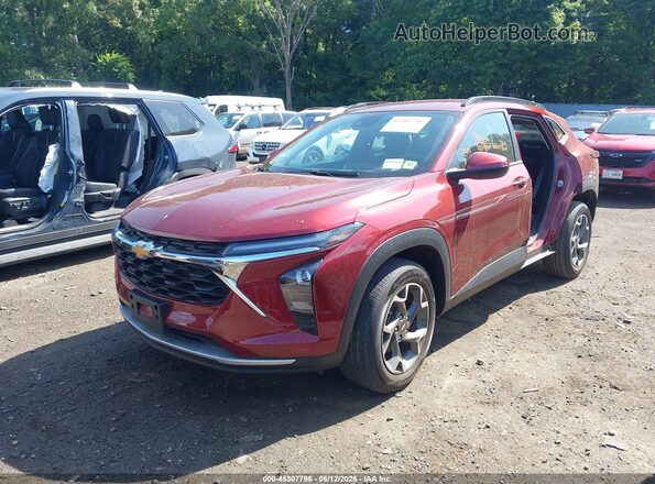 KL77LHE28RC039152 2024 CHEVROLET TRAX Red Front left