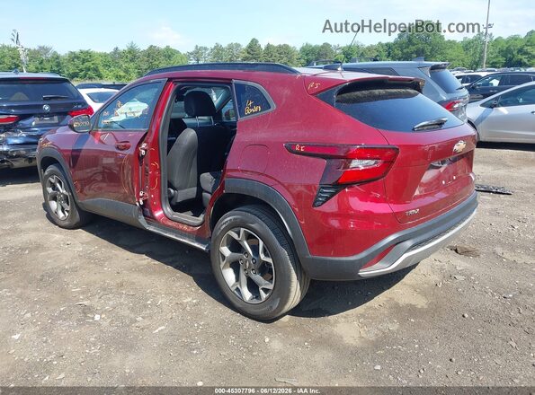 KL77LHE28RC039152 2024 CHEVROLET TRAX Red Rear left