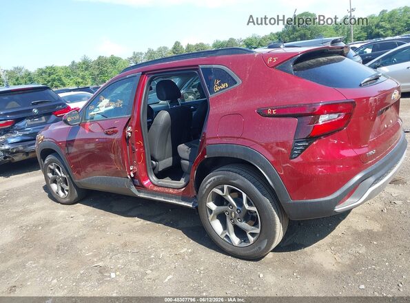 KL77LHE28RC039152 2024 CHEVROLET TRAX Red 360 interior view