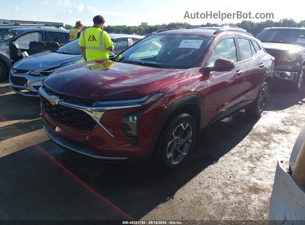 KL77LHE29RC105319 2024 CHEVROLET TRAX Red Vista tres cuartos delantera izquierda