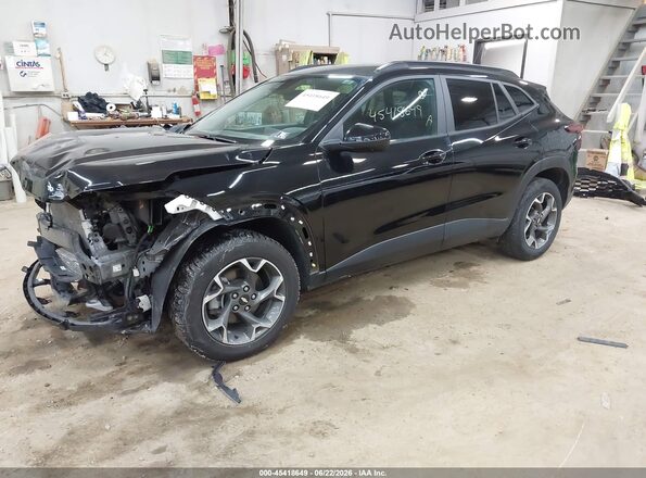 KL77LHE2XRC050637 2024 CHEVROLET TRAX Black Առջևի ձախ երեք քառորդ տեսարան