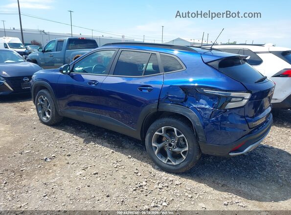 KL77LHE2XRC104325 2024 CHEVROLET TRAX Blue უკანა მარცხენა