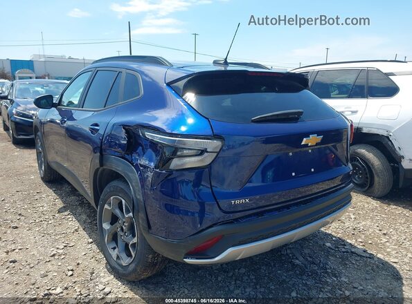 KL77LHE2XRC104325 2024 CHEVROLET TRAX Blue ხელსაწყოთა პანელის ხედი