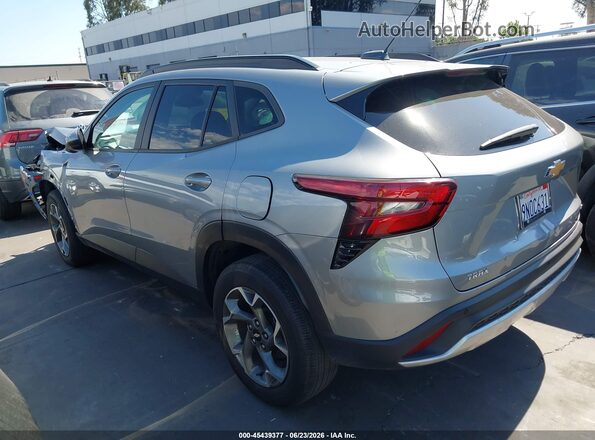 KL77LHE2XRC172222 2024 CHEVROLET TRAX Gray Rear left