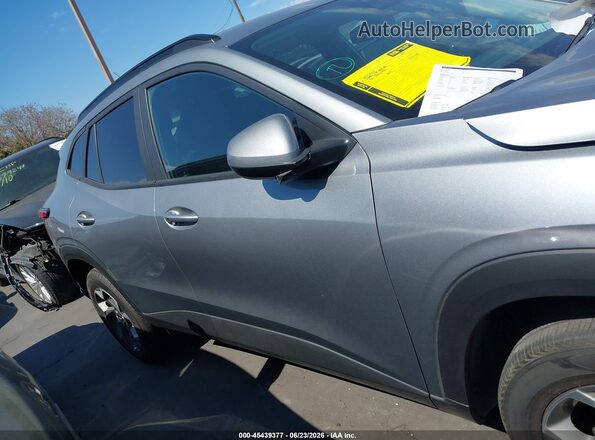 KL77LHE2XRC172222 2024 CHEVROLET TRAX Gray Rear interior view