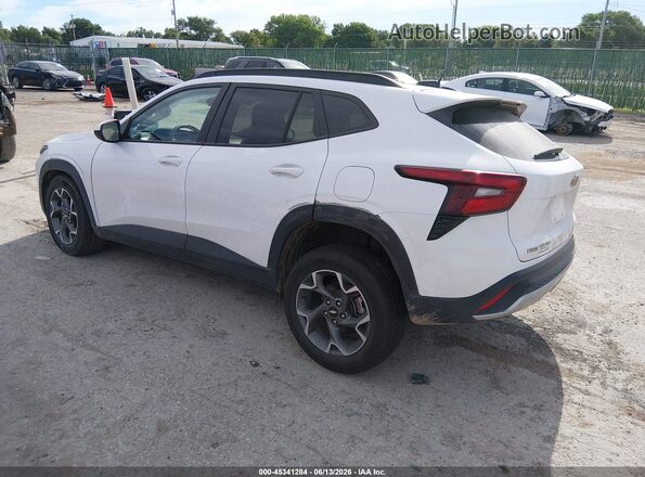 KL77LHEP0SC312618 2025 CHEVROLET TRAX White Rear left