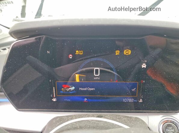 KL77LHEP0TC010506 2026 CHEVROLET TRAX Black Вид щитка приладів