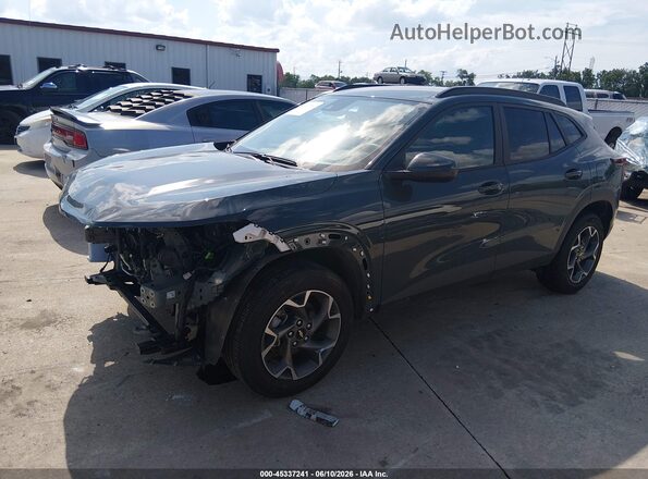 KL77LHEP1SC107809 2025 CHEVROLET TRAX Зеленый Передняя левая четверть