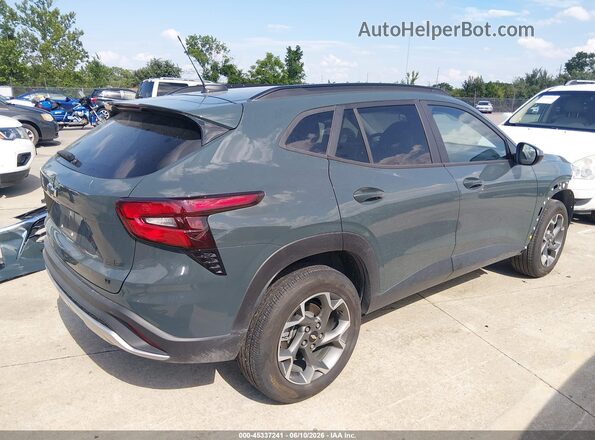 KL77LHEP1SC107809 2025 CHEVROLET TRAX Зеленый Задняя правая четверть