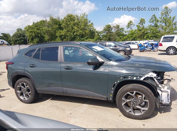 KL77LHEP1SC107809 2025 CHEVROLET TRAX Зеленый Панорамный вид салона 360°