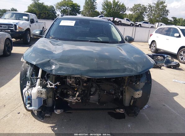 KL77LHEP1SC107809 2025 CHEVROLET TRAX Зеленый Вид задней части салона