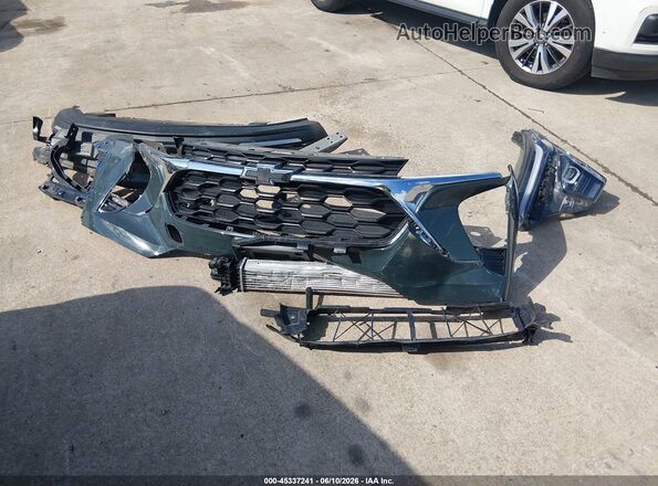 KL77LHEP1SC107809 2025 CHEVROLET TRAX Зеленый Вид щитка приборов