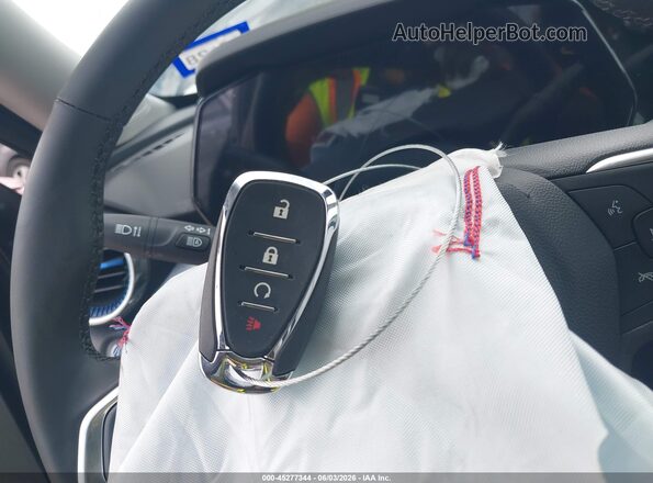KL77LHEP1TC149401 2026 CHEVROLET TRAX Black Dashboard view