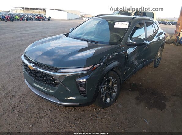 KL77LHEP2SC051749 2025 CHEVROLET TRAX Green Front left