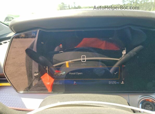 KL77LHEP2SC279847 2025 CHEVROLET TRAX Белый Вид щитка приборов