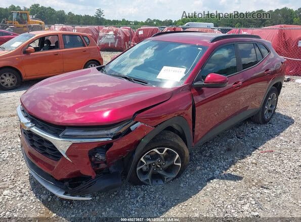 KL77LHEP3SC094514 2025 CHEVROLET TRAX Red Vista frontal