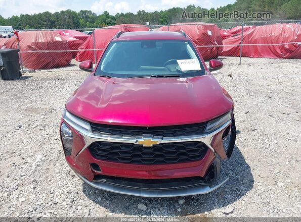 KL77LHEP3SC094514 2025 CHEVROLET TRAX Red Vista del cuadro de instrumentos