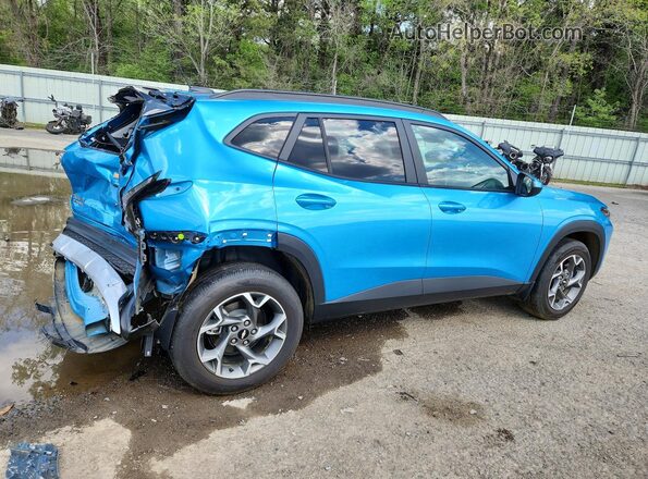 KL77LHEP3SC308448 2025 CHEVROLET TRAX Blue Rear right