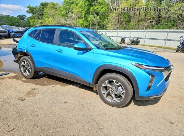KL77LHEP3SC308448 2025 CHEVROLET TRAX Blue Front right