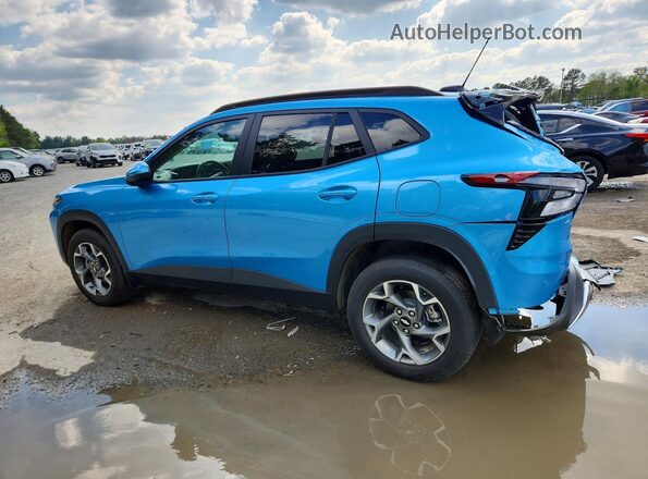 KL77LHEP3SC308448 2025 CHEVROLET TRAX Blue Rear left