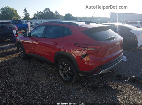 KL77LHEP3TC014954 2026 CHEVROLET TRAX Красный Задняя левая четверть