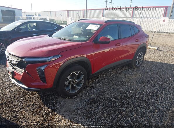 KL77LHEP3TC014954 2026 CHEVROLET TRAX Красный Передняя левая четверть