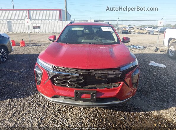 KL77LHEP3TC014954 2026 CHEVROLET TRAX Красный Вид задней части салона