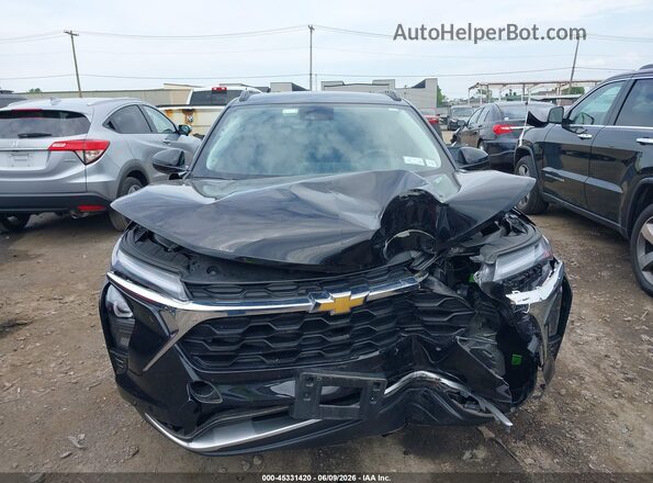 KL77LHEP4SC086406 2025 CHEVROLET TRAX Черный Вид щитка приборов