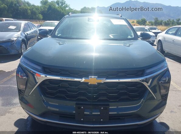 KL77LHEP4SC131148 2025 CHEVROLET TRAX Green Вид щитка приладів