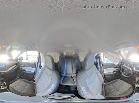 KL77LHEP4SC176347 2025 CHEVROLET TRAX Gray Vista interior de 360 grados