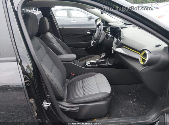 KL77LHEP4SC193262 2025 CHEVROLET TRAX Black წინა სალონის ხედი