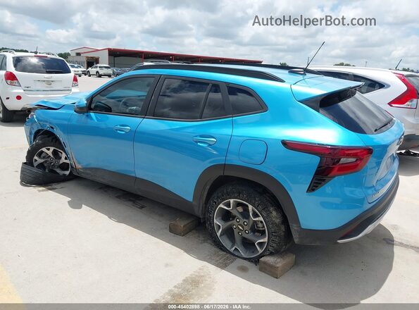 KL77LHEP4SC205944 2025 CHEVROLET TRAX Blue Rear left