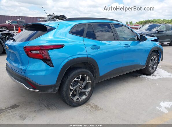 KL77LHEP4SC205944 2025 CHEVROLET TRAX Blue Rear right