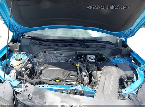 KL77LHEP4SC205944 2025 CHEVROLET TRAX Blue Rear view