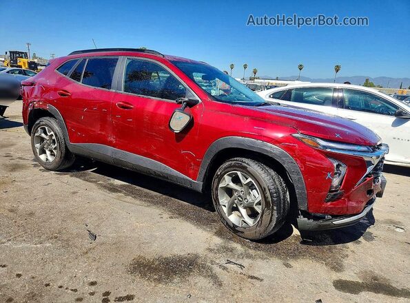 KL77LHEP4SC231170 2025 CHEVROLET TRAX Burgundy Առջևի աջ