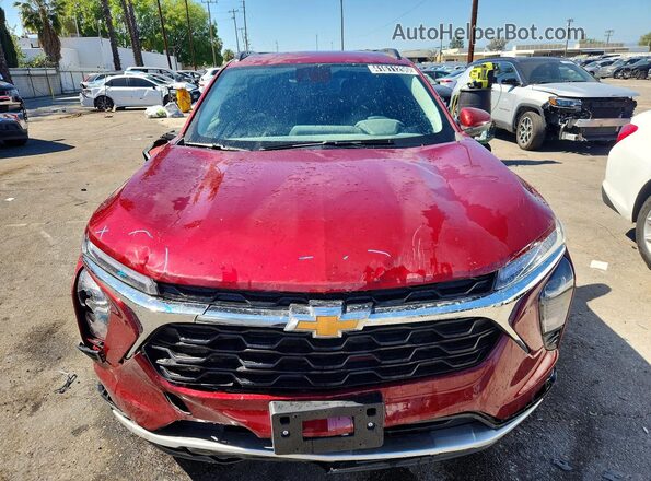 KL77LHEP4SC231170 2025 CHEVROLET TRAX Burgundy Դիմացի տեսք