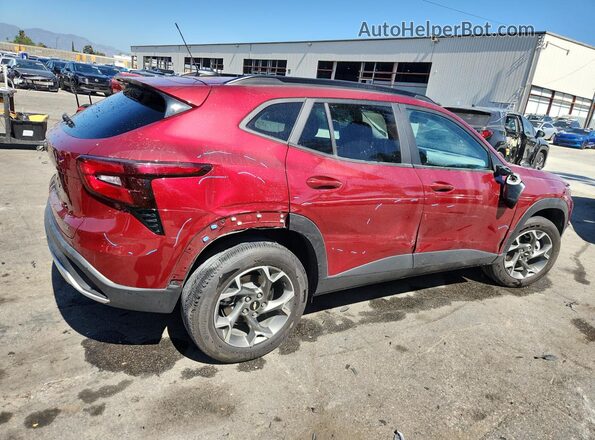 KL77LHEP4SC231170 2025 CHEVROLET TRAX Burgundy 