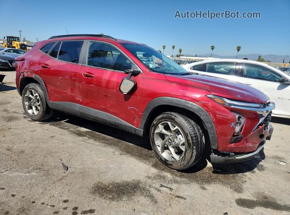 KL77LHEP4SC231170 2025 CHEVROLET TRAX Burgundy 