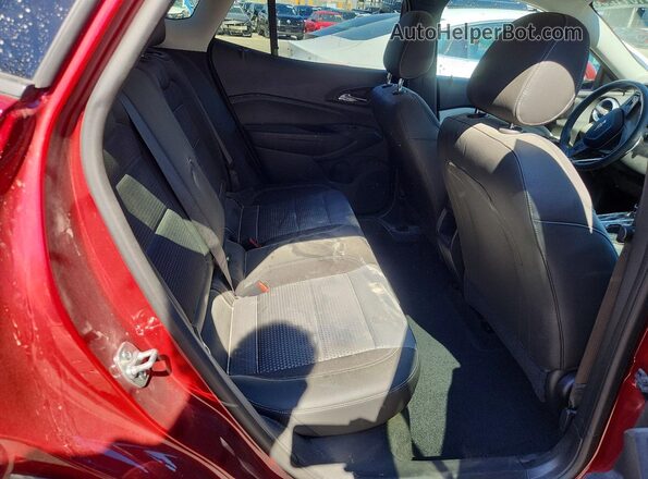 KL77LHEP4SC231170 2025 CHEVROLET TRAX Burgundy Հետևի նստատեղերի տեսք