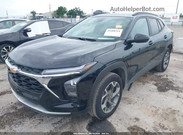 KL77LHEP4SC340597 2025 CHEVROLET TRAX Black Առջևի ձախ երեք քառորդ տեսարան