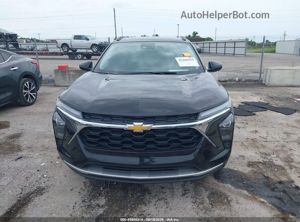 KL77LHEP4SC340597 2025 CHEVROLET TRAX Black Սարքավորումների վահանակի տեսք