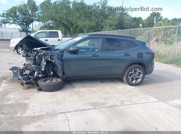KL77LHEP4TC058235 2026 CHEVROLET TRAX Green Rear interior view
