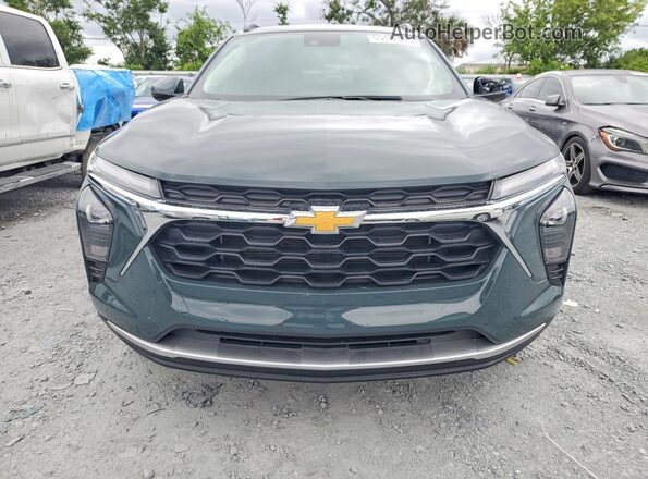 KL77LHEP5SC254103 2025 CHEVROLET TRAX Green Front view